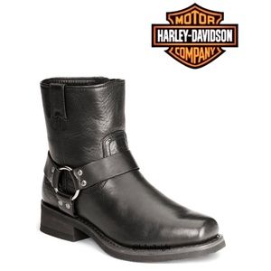 Harley Davidson El Paso Harness Zipper Motorcycle Boots